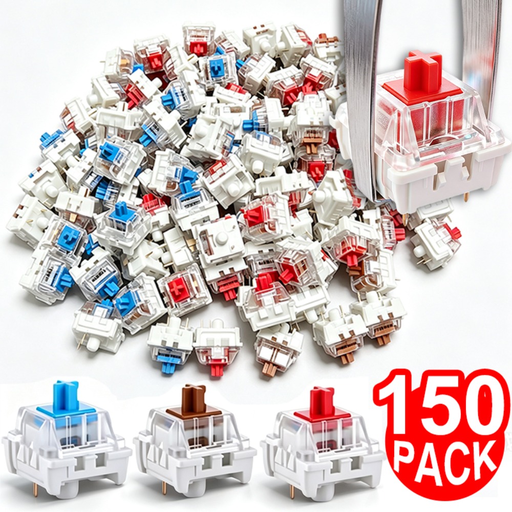 Keyboard Gaming Blue Switch - 1-150 Stuks 3 Pin DIY Mechanische