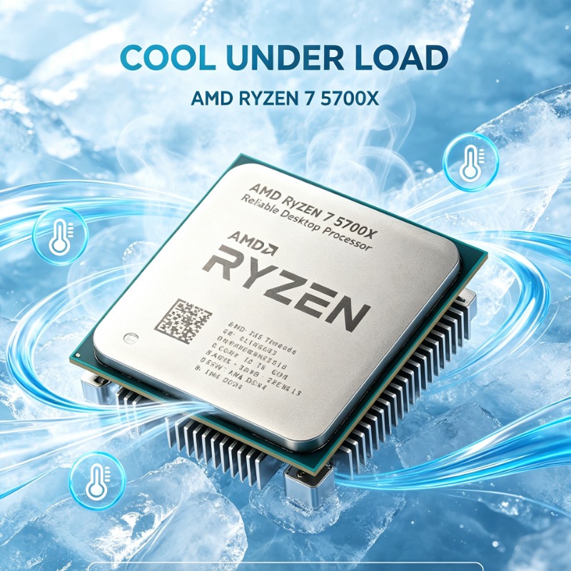 Amd Cpu Ryzen 7 - AM4-systeem vervangende CPU AMD Ryzen 7