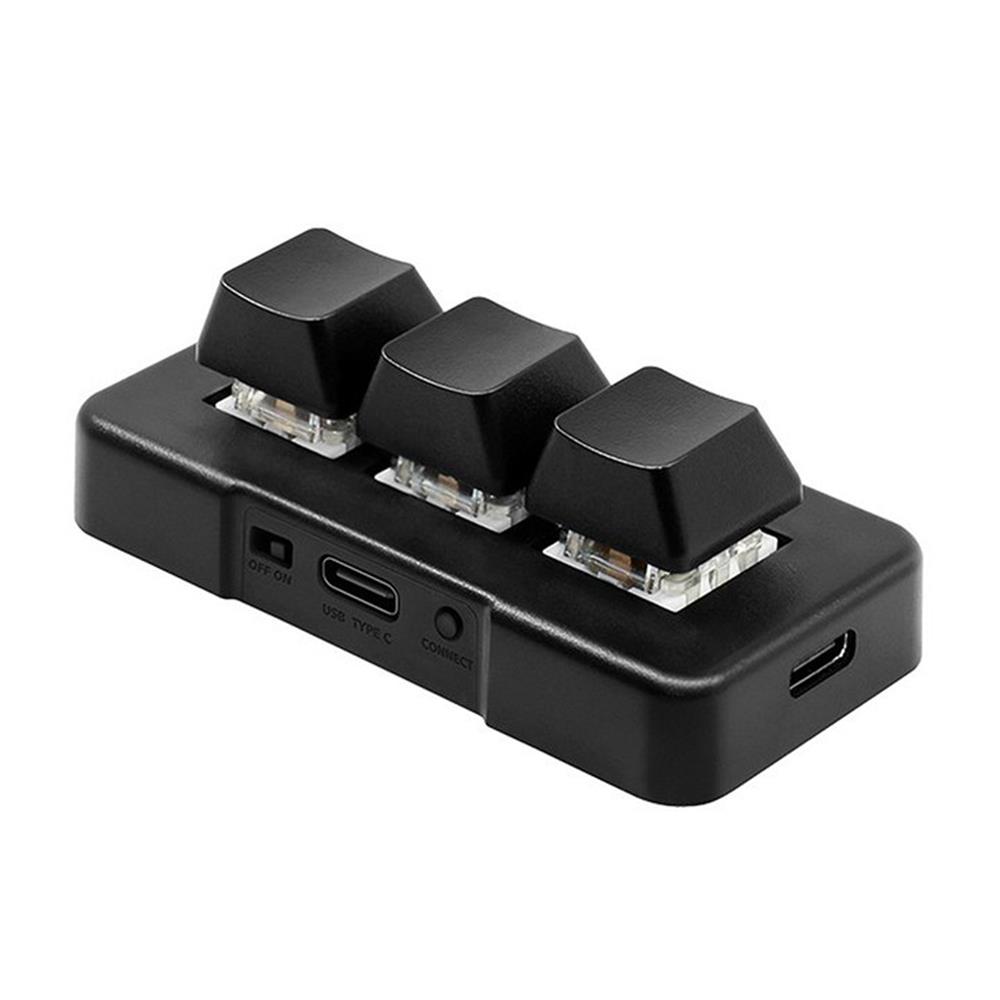 Gaming Keyboard Mini - MK321-Pro Klein Toetsenbord 3-toets Aangepast Toetsenbord