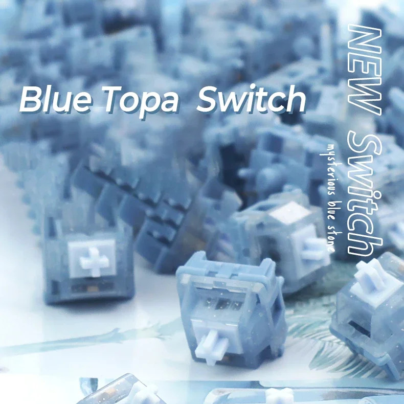 Keyboard Gaming Blue Switch - HMX Blauwe Topa Schakelaar Lineaire Schakelaar