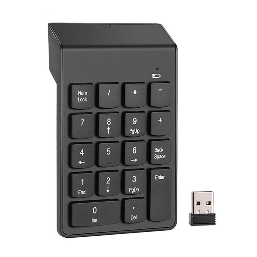 Gaming Keyboard Mini - 18 toetsen 2.4G draadloos toetsenbord Mini