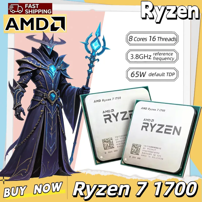Amd Cpu Ryzen 7 - AMD Ryzen 7 1700 3.0GHz Acht-Core