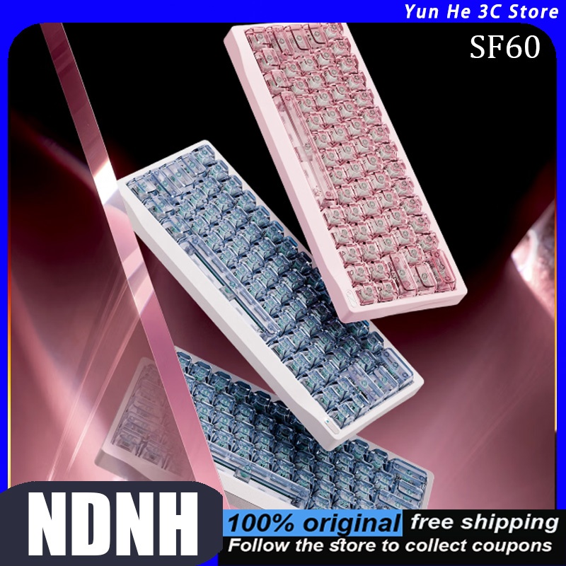 Gaming Keyboard 2026 - NDNH SF60 Magnetisch Toetsenbord Diamond Edition