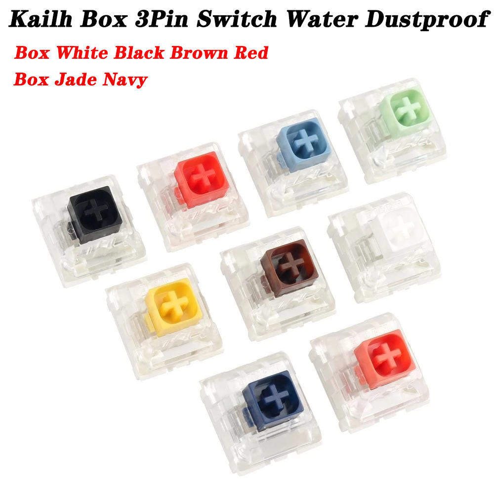 Keyboard Gaming Blue Switch - Kailh BOX Mx-schakelaars Wit Rood Zwart