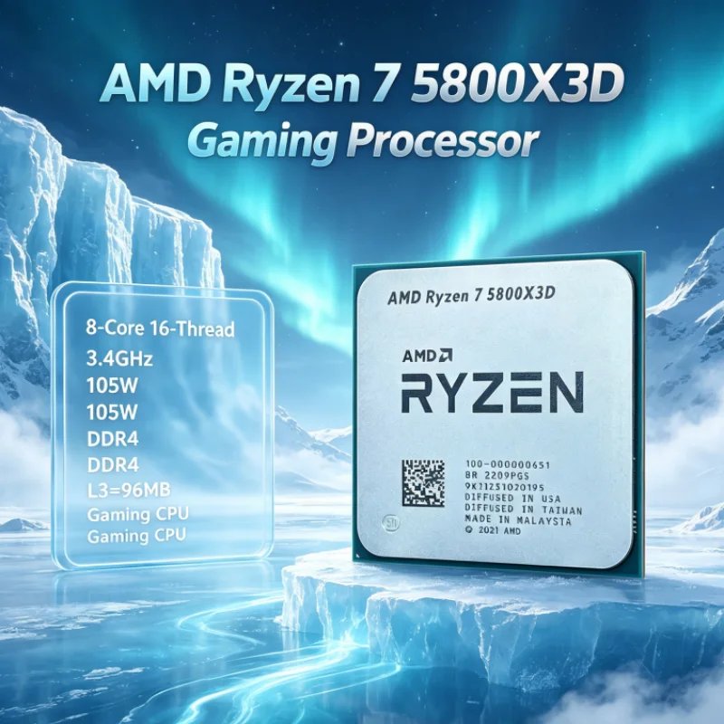 AMD R7 5800X3D 96 MB 8-Core 16 - Amd Cpu Ryzen 7 recensie en prijs