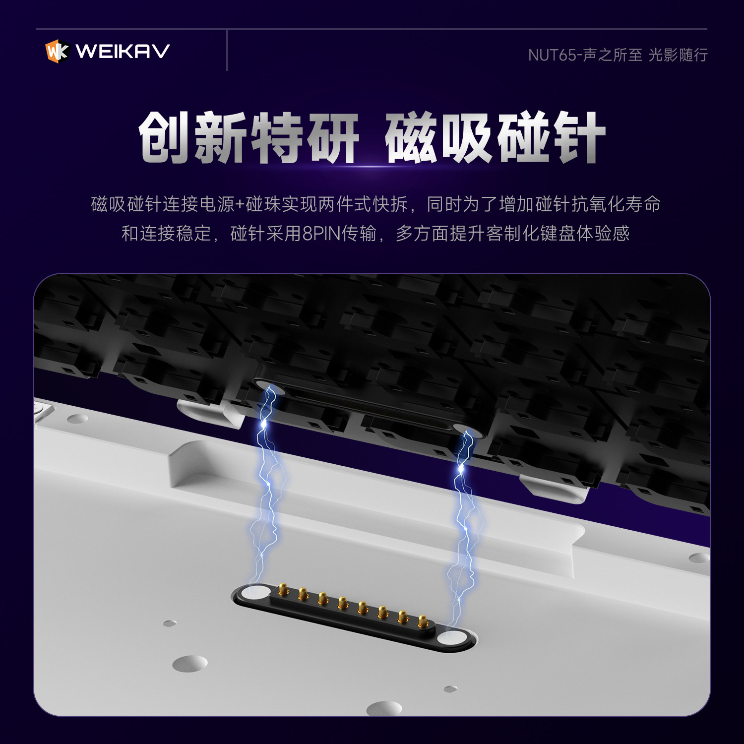 Nieuwe Weikav Nut65 aluminium  - Gaming Keyboard Nearby recensie en prijs