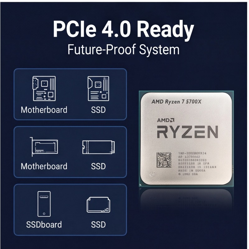 AMD Ryzen 7 5700X Processor vo - Amd Cpu Ryzen 7 recensie en prijs