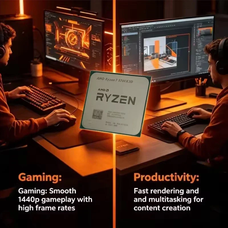 AMD Ryzen 7 5700X3D desktoppro - Amd Cpu Ryzen 7 recensie en prijs