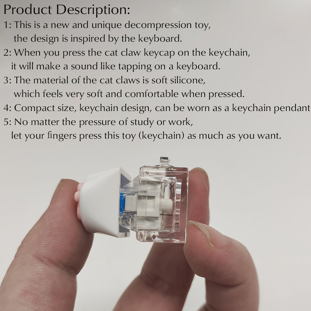 Schattige kattenklauw sleutelh - Gaming Keyboard Test recensie en prijs