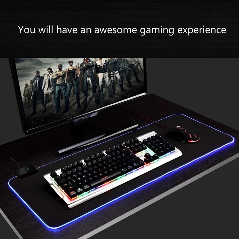 LED-licht muismat RGB-toetsenb - Gaming Keyboard No Rgb recensie en prijs