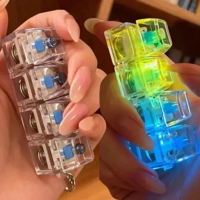 Verlichte 4-toetsen LED vinger - Gaming Keyboard Test recensie en prijs