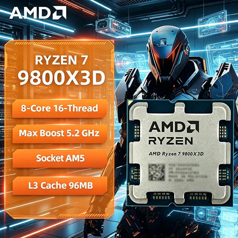 AMD Ryzen 7 9800X3D Game CPU T - Amd Cpu Ryzen 7 recensie en prijs