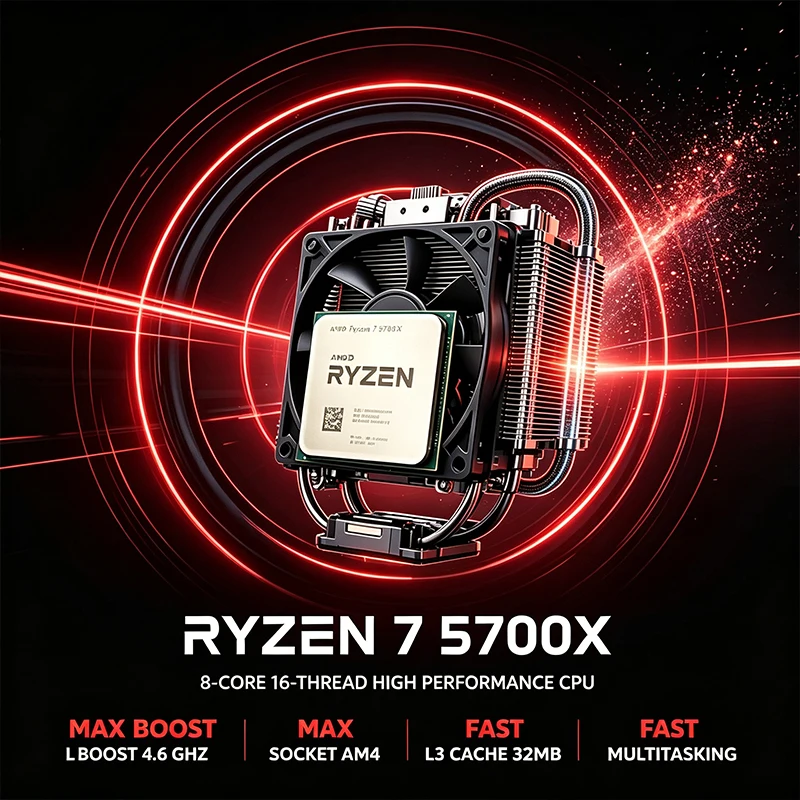 AMD Ryzen 7 5700X Processor 8- - Amd Cpu Ryzen 7 recensie en prijs