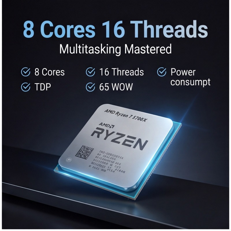 65W TDP AM4 CPU AMD Ryzen 7 57 - Amd Cpu Ryzen 7 recensie en prijs