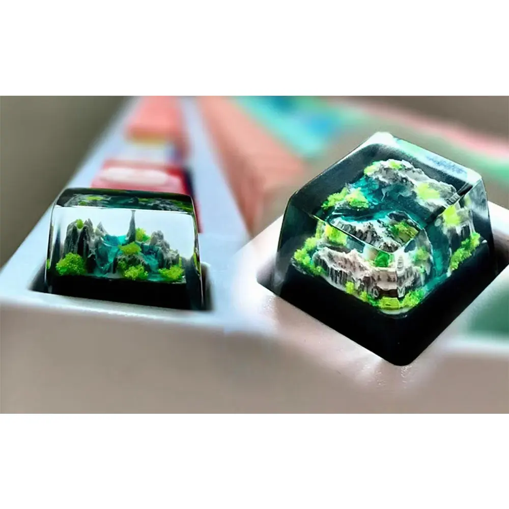 Mountain And Sea Artisan Resin - Gaming Keyboard No Rgb recensie en prijs