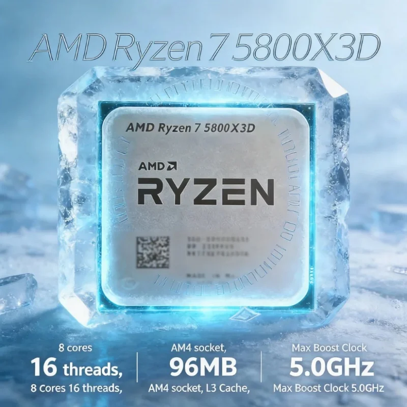 AMD Ryzen 7 5800X3D 7nm Zen3 G - Amd Cpu Ryzen 7 recensie en prijs