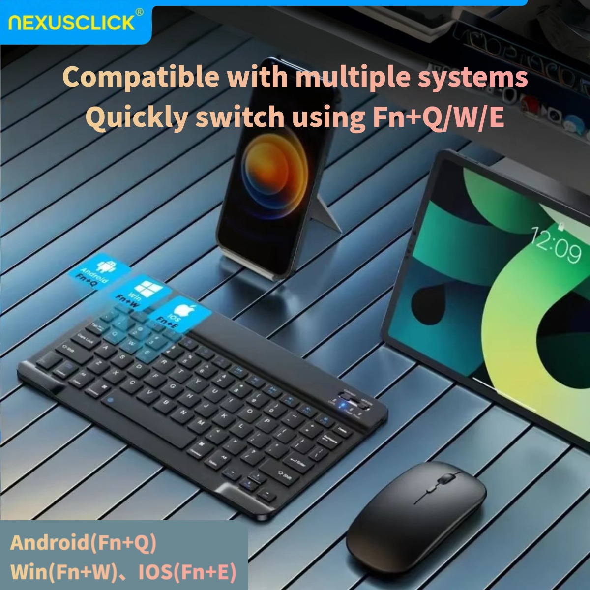 NexusClick draadloos Bluetooth - Gaming Keyboard Mini recensie en prijs