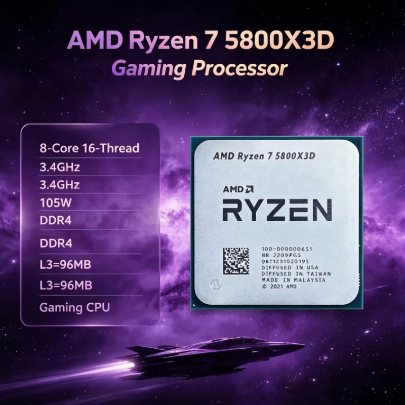 AMD R7 5800X3D 96 MB 7nm Ryzen - Amd Cpu Ryzen 7 recensie en prijs